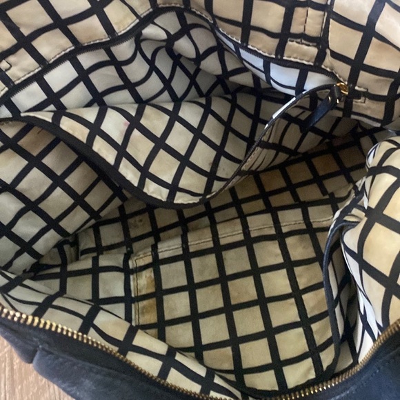 Kate Spade New York Large Black Leather Tote - Picture 6 of 6